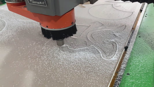 LED Sign Samurai Helmet Japan Wall Art, Ukiyo-e Kabuto Style.